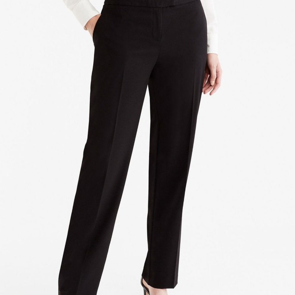 Jones & Co. Stretch black boot cut dress slacks
